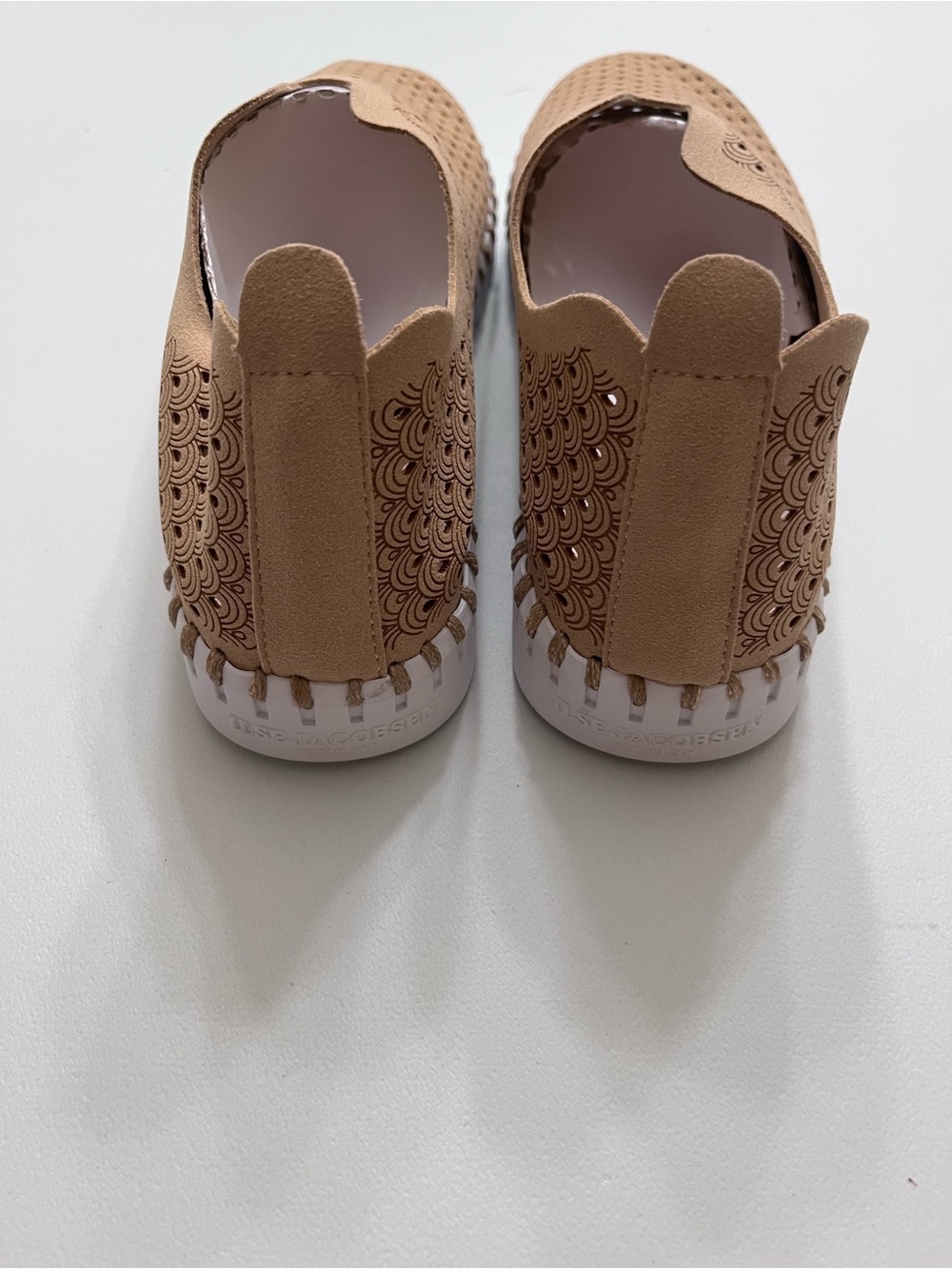 Ilse Jacobsen Tulip Laser Flats Latte Brown Size 38 =US 8 - Picture 4 of 5
